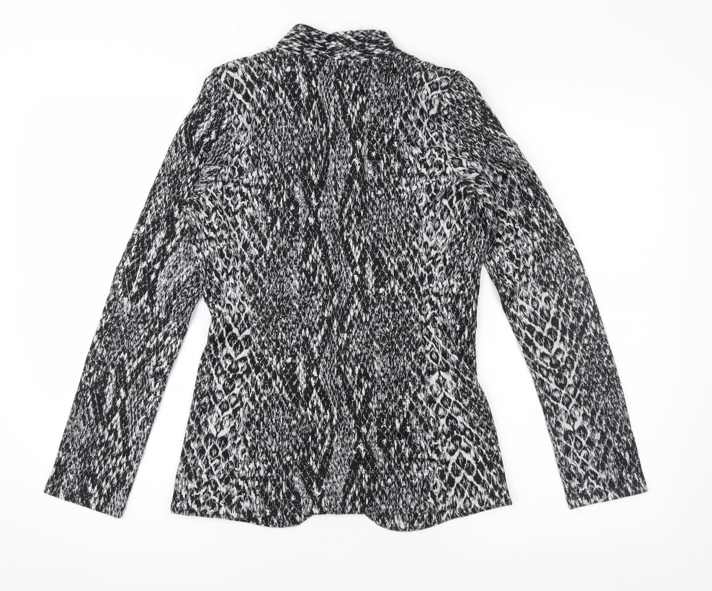 NEXT Womens Grey Animal Print  Jacket  Size 8