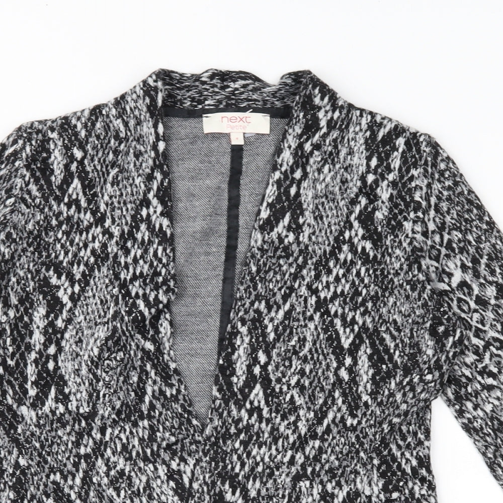 NEXT Womens Grey Animal Print  Jacket  Size 8