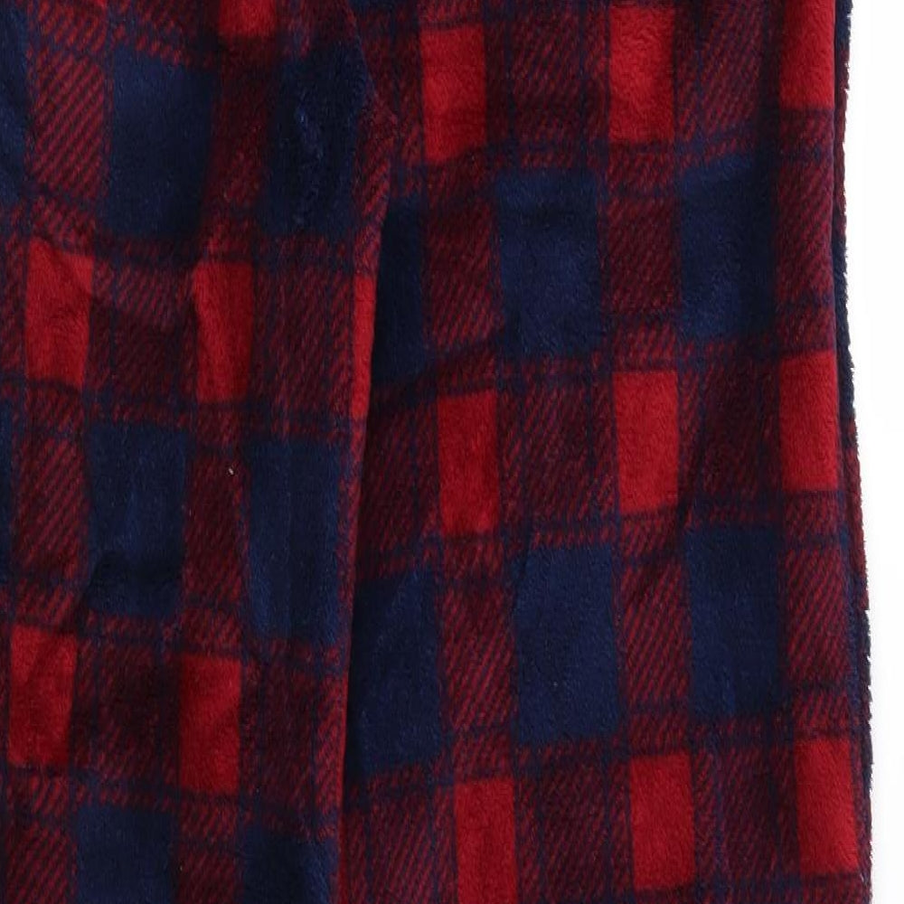 Primark Mens Red Check   Lounge Pants Size S