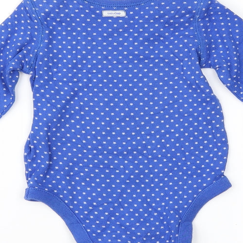 Gap Baby Blue Geometric  Basic T-Shirt Size 3-6 Months