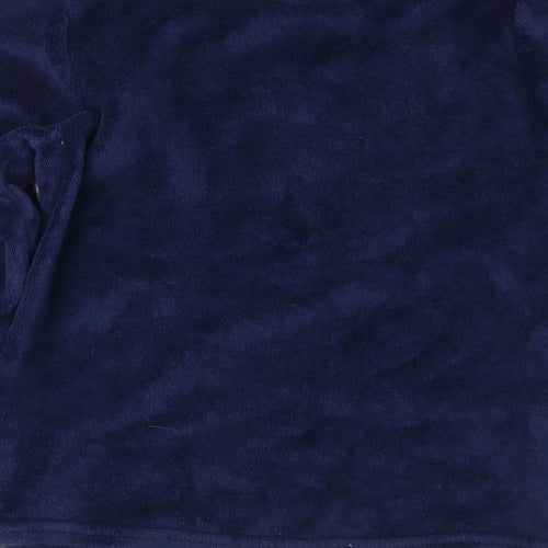 Just Like You Womens Blue Geometric  Top Pyjama Top Size S  - llama