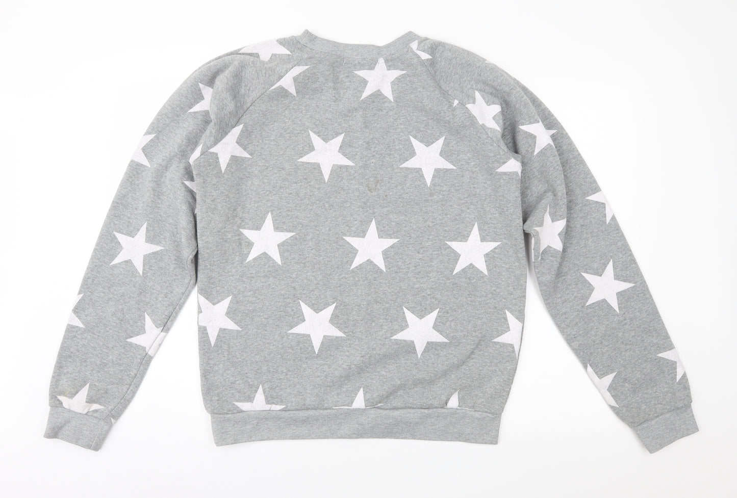 Love sleep Womens Grey Geometric  Top Pyjama Top Size L