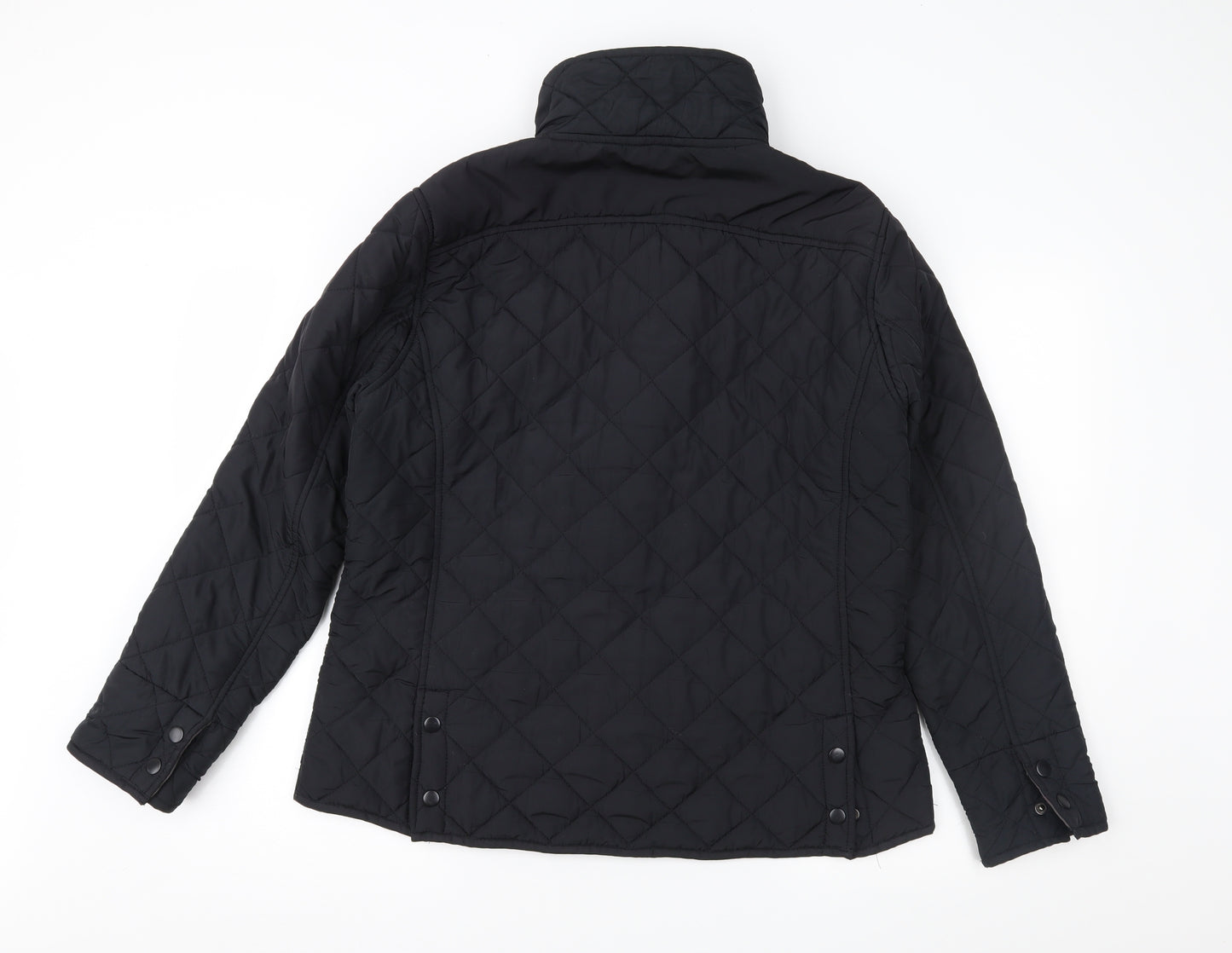 Dock of the Bay Womens Black   Quilted Jacket Size 12