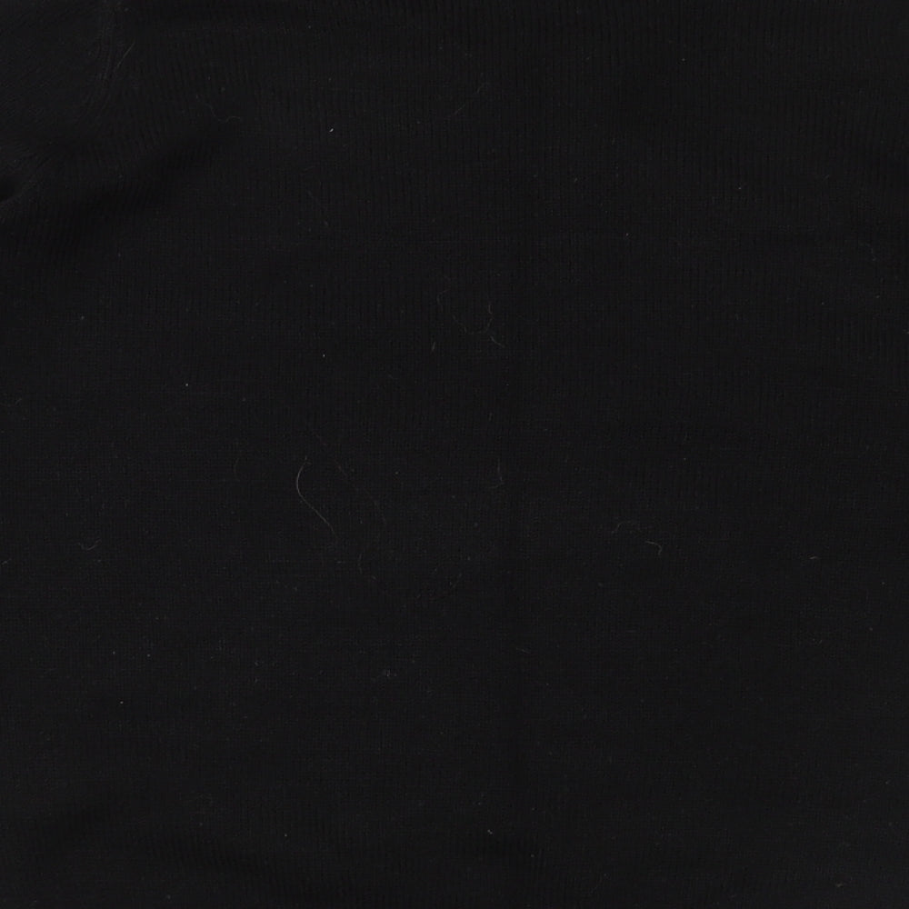 F&F Womens Black Fair Isle  Pullover Jumper Size 8  - Xmas