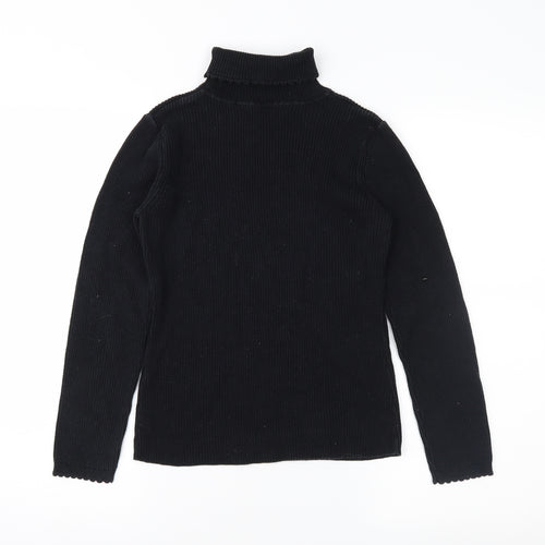 George Girls Black   Pullover Jumper Size 10-11 Years