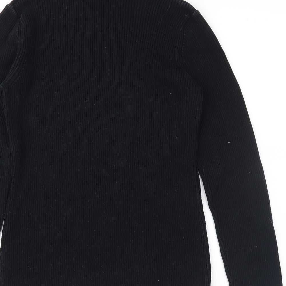 George Girls Black   Pullover Jumper Size 10-11 Years