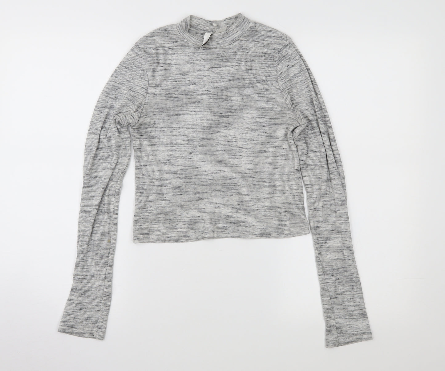H&M Womens Grey   Pullover Jumper Size S