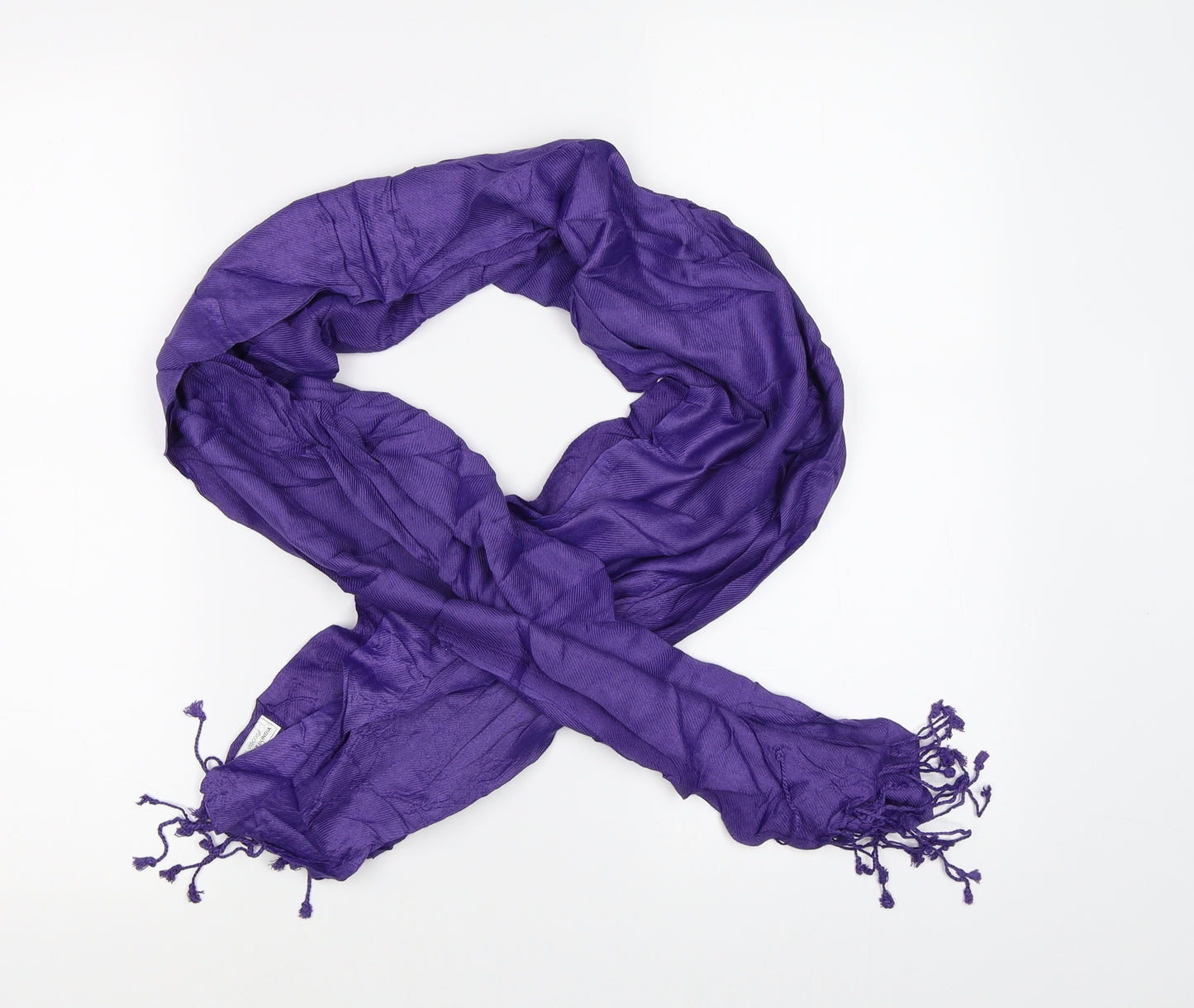 Preworn Womens Purple    Scarf