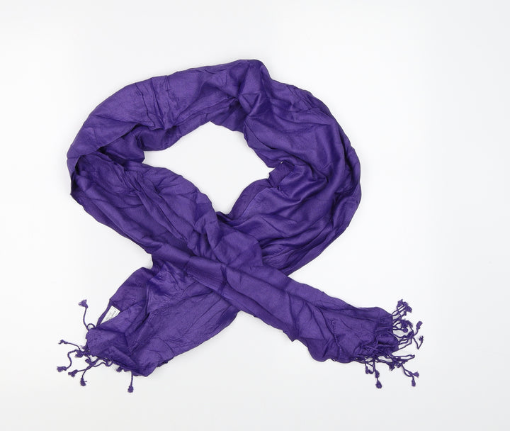 Preworn Womens Purple    Scarf