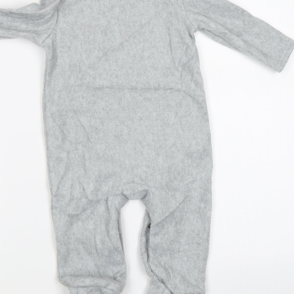 F&F Baby Grey   Babygrow One-Piece Size 3-6 Months