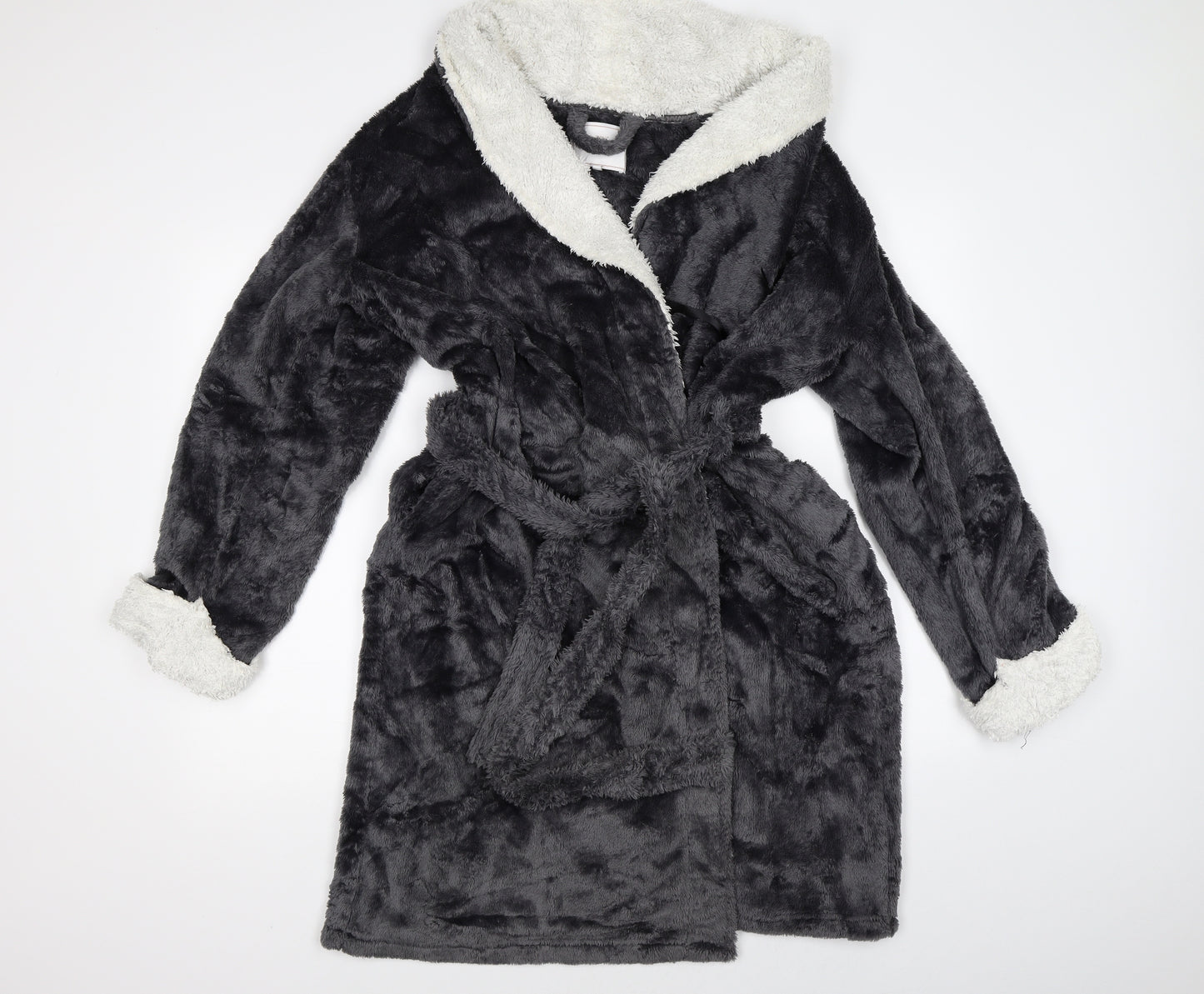 NEXT Mens Grey Solid   Robe Size M