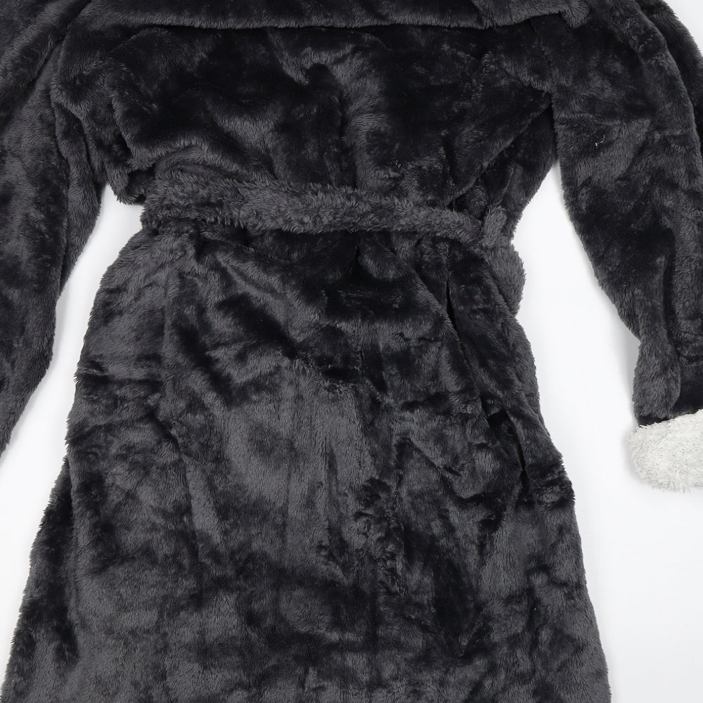 NEXT Mens Grey Solid   Robe Size M