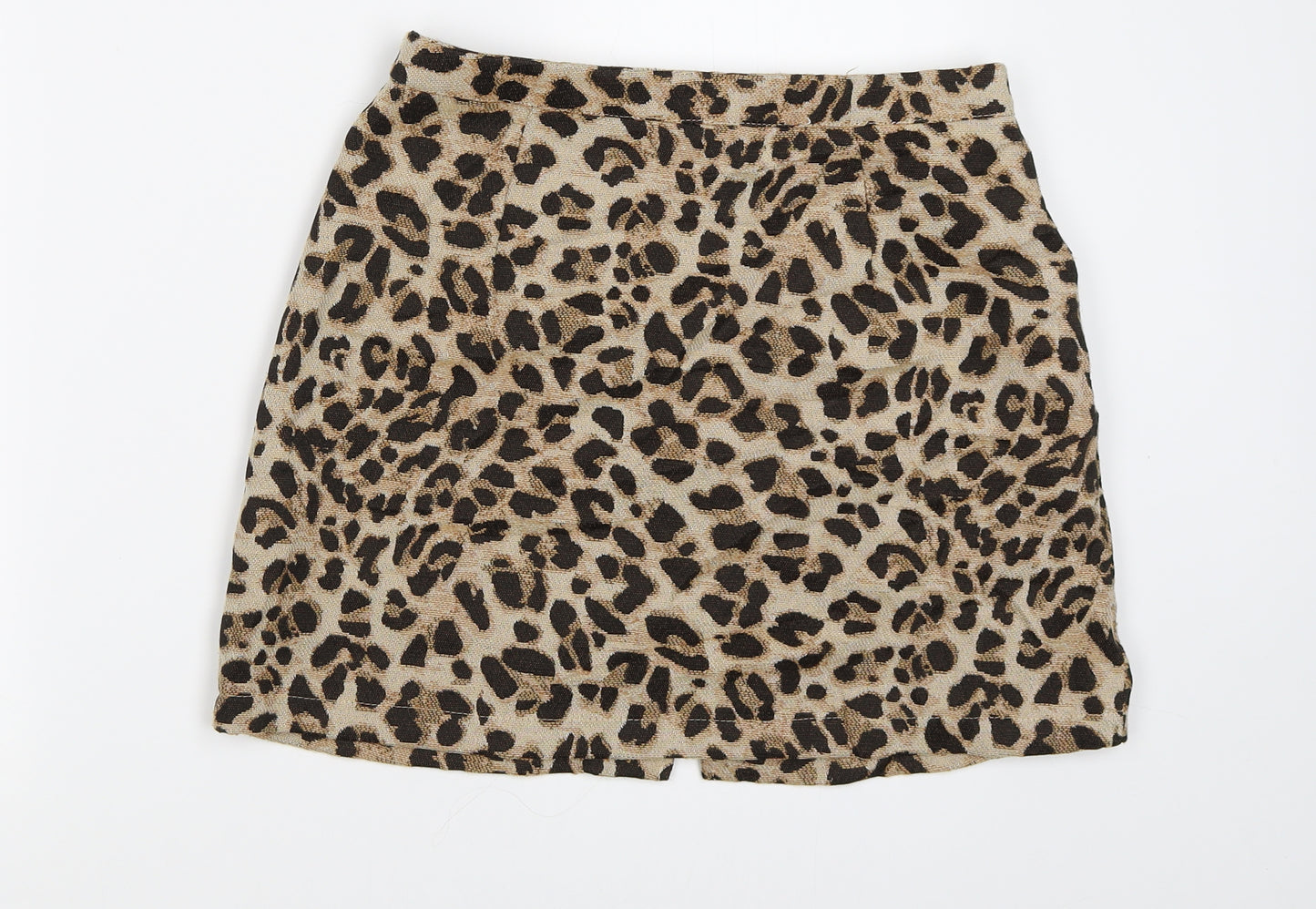 Primark Womens Beige Animal Print  Mini Set Size 10