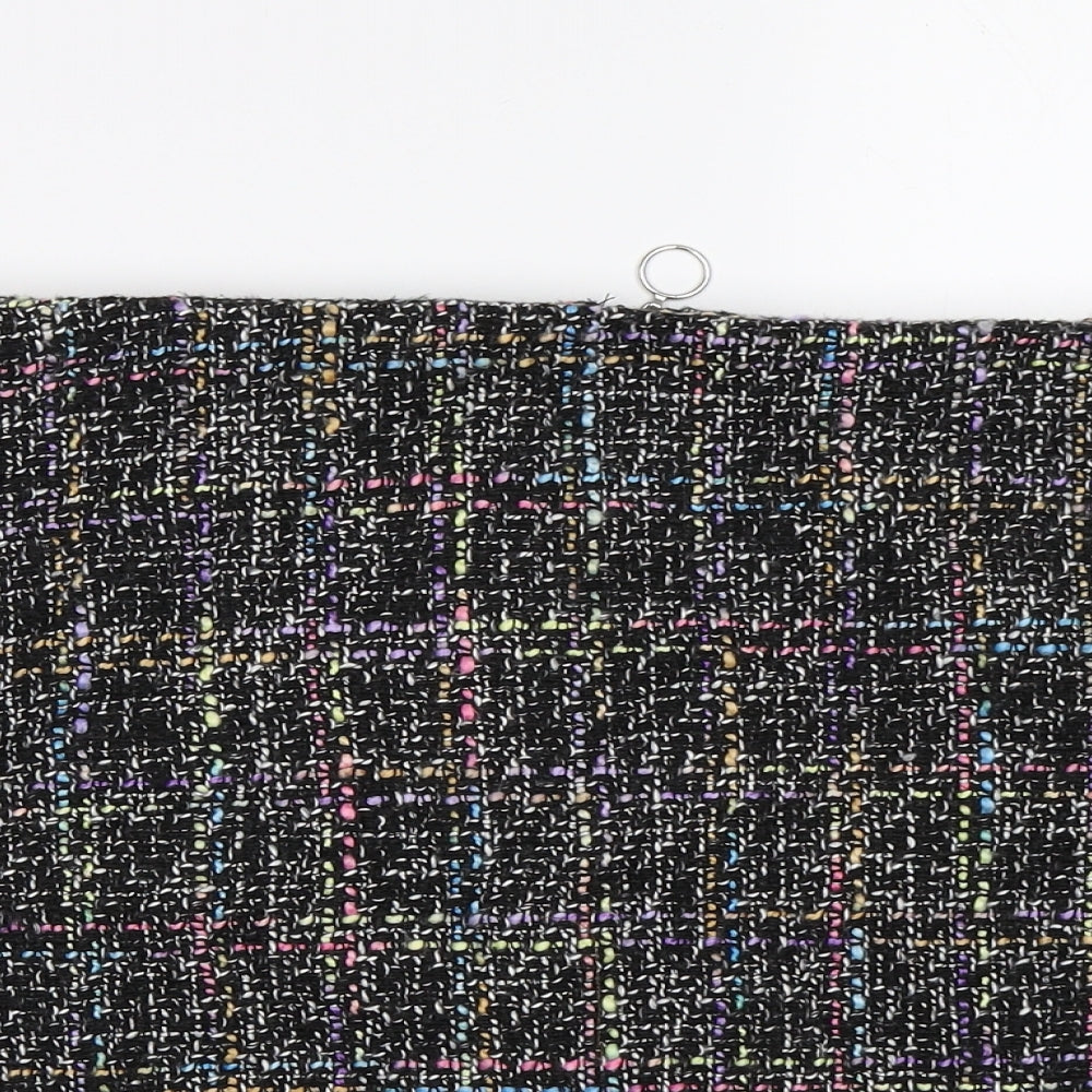 Primark Womens Black   Mini Skirt Size 18  - Fringed hem