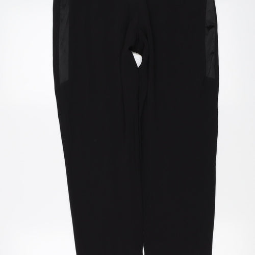 Halston Womens Black   Trousers  Size 6 L29 in - leg detail
