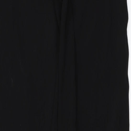 Halston Womens Black   Trousers  Size 6 L29 in - leg detail