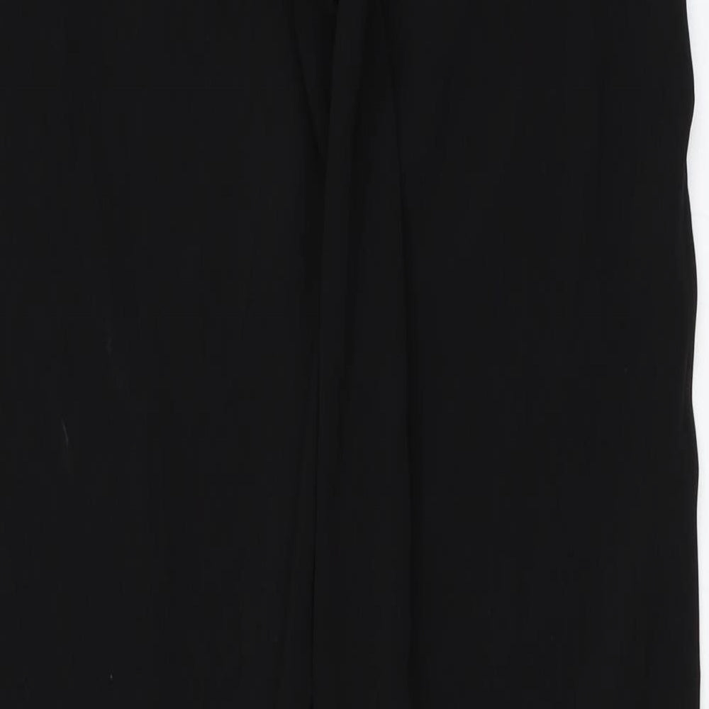 Halston Womens Black   Trousers  Size 6 L29 in - leg detail