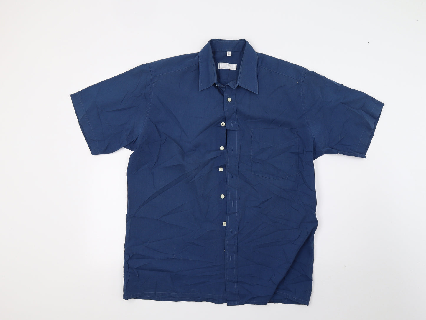C&A Mens Blue    Button-Up Size M