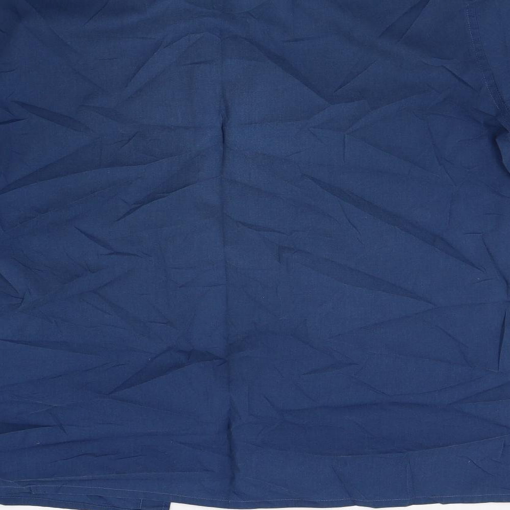 C&A Mens Blue    Button-Up Size M