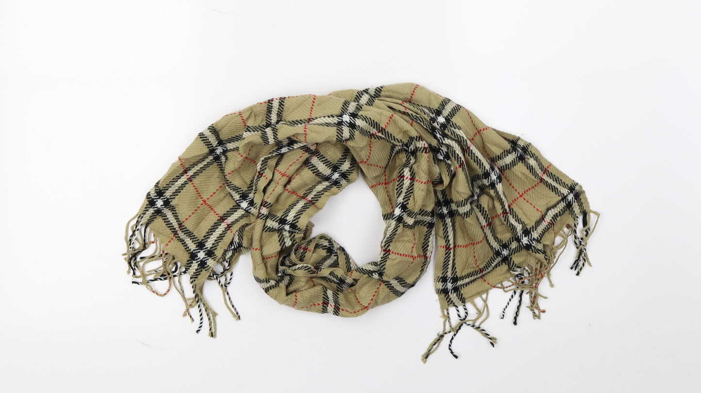 Preworn Unisex Beige Camouflage  Scarf  Size Regular