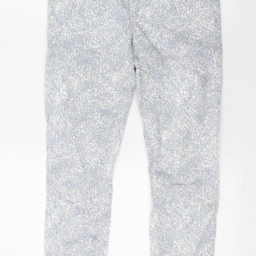Gap Womens Grey Animal Print  Skinny Jeans Size 26 L25 in