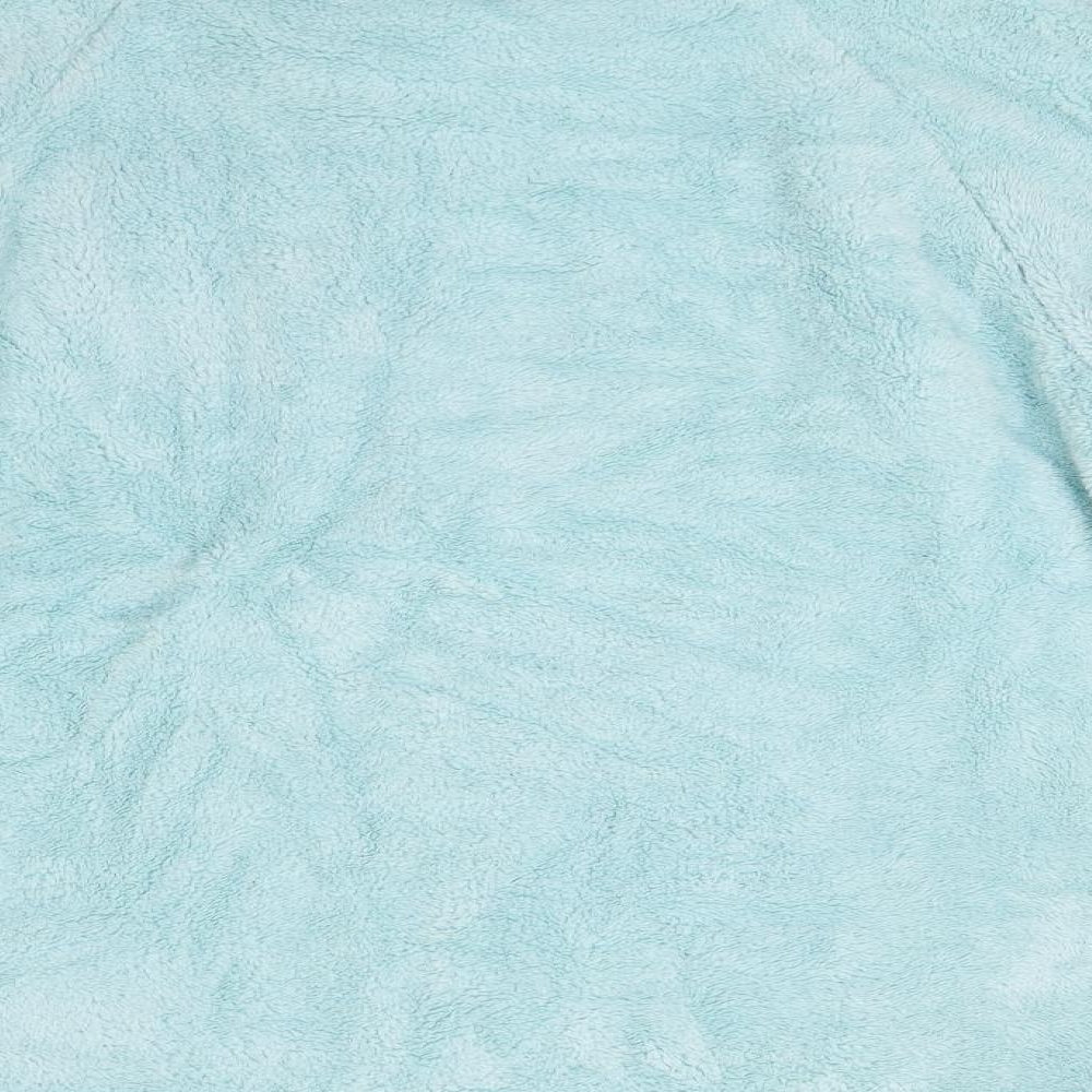 Marks and Spencer Womens Green Solid Fleece Top Pyjama Top Size 16