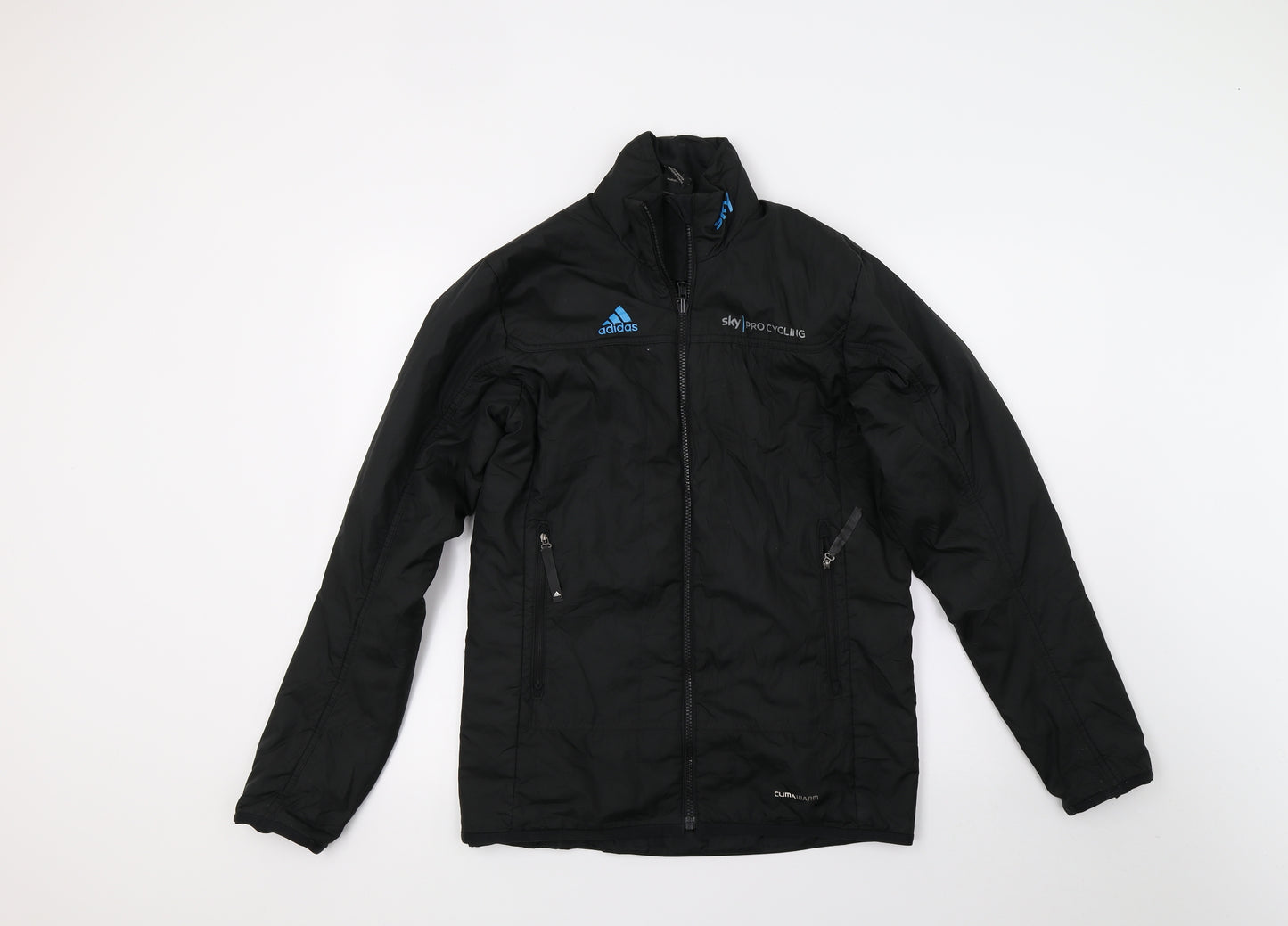 adidas Mens Black   Overcoat Coat Size 36  - Sky Pro Cycling