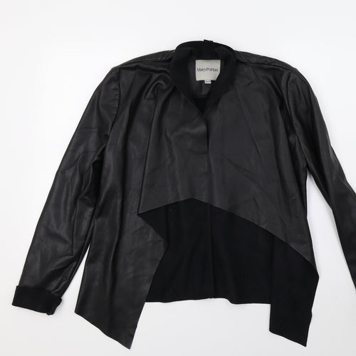 Mary portas Womens Black   Jacket Coat Size 14