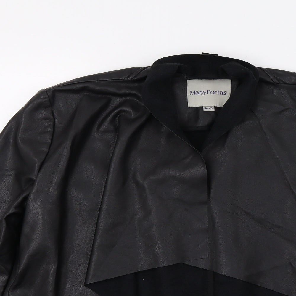Mary portas Womens Black   Jacket Coat Size 14