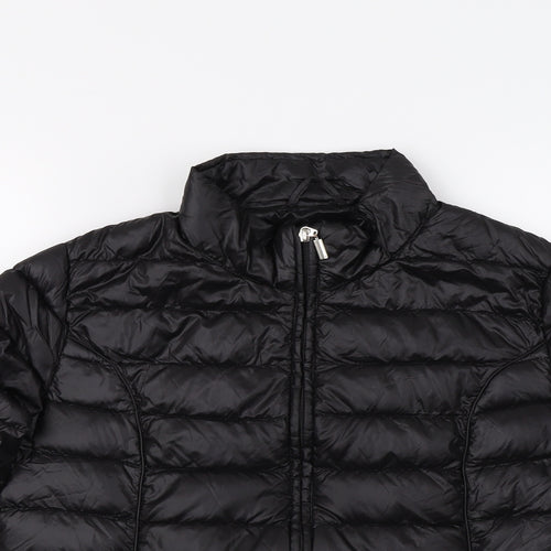 Primark Womens Black   Puffer Jacket Coat Size 12