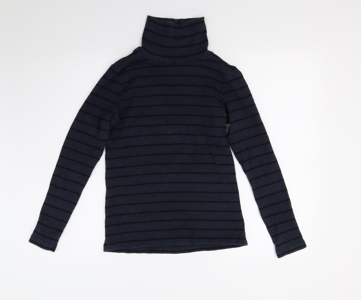Gap Womens Blue Striped Jersey Pullover Jumper Size M