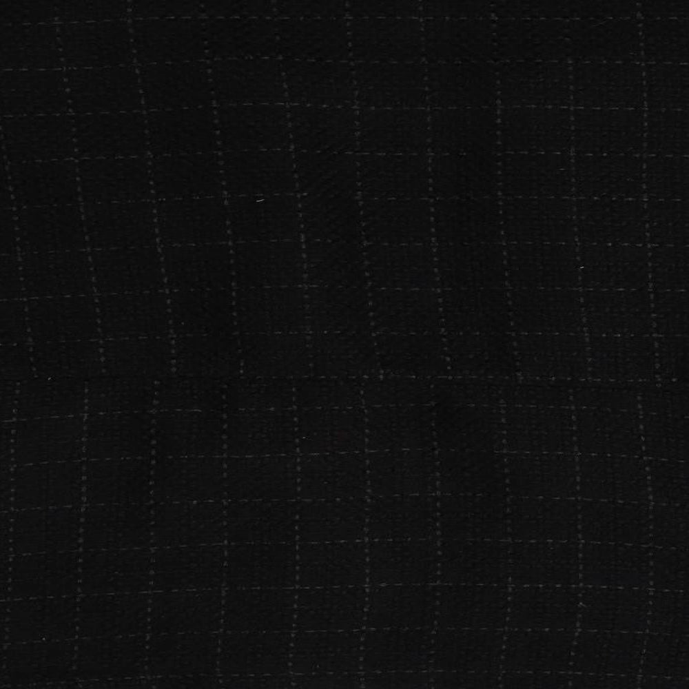 Moda Womens Black Check  Jacket Coat Size 24