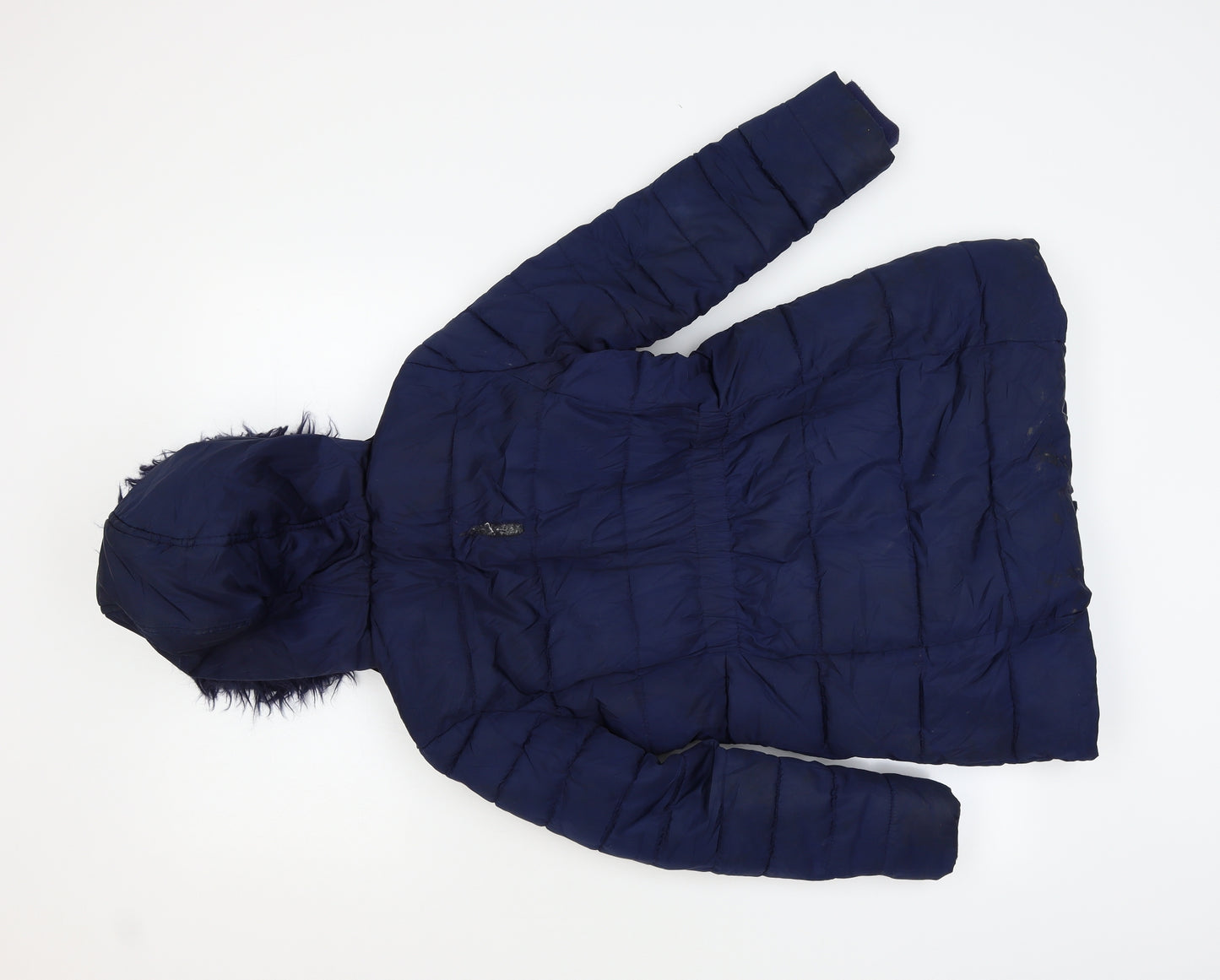 Superior Girls Blue   Puffer Jacket Jacket Size 9-10 Years