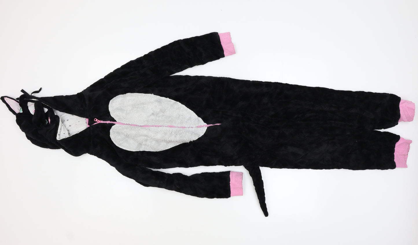 TU Girls Black    Bodysuit Size 9-10 Years