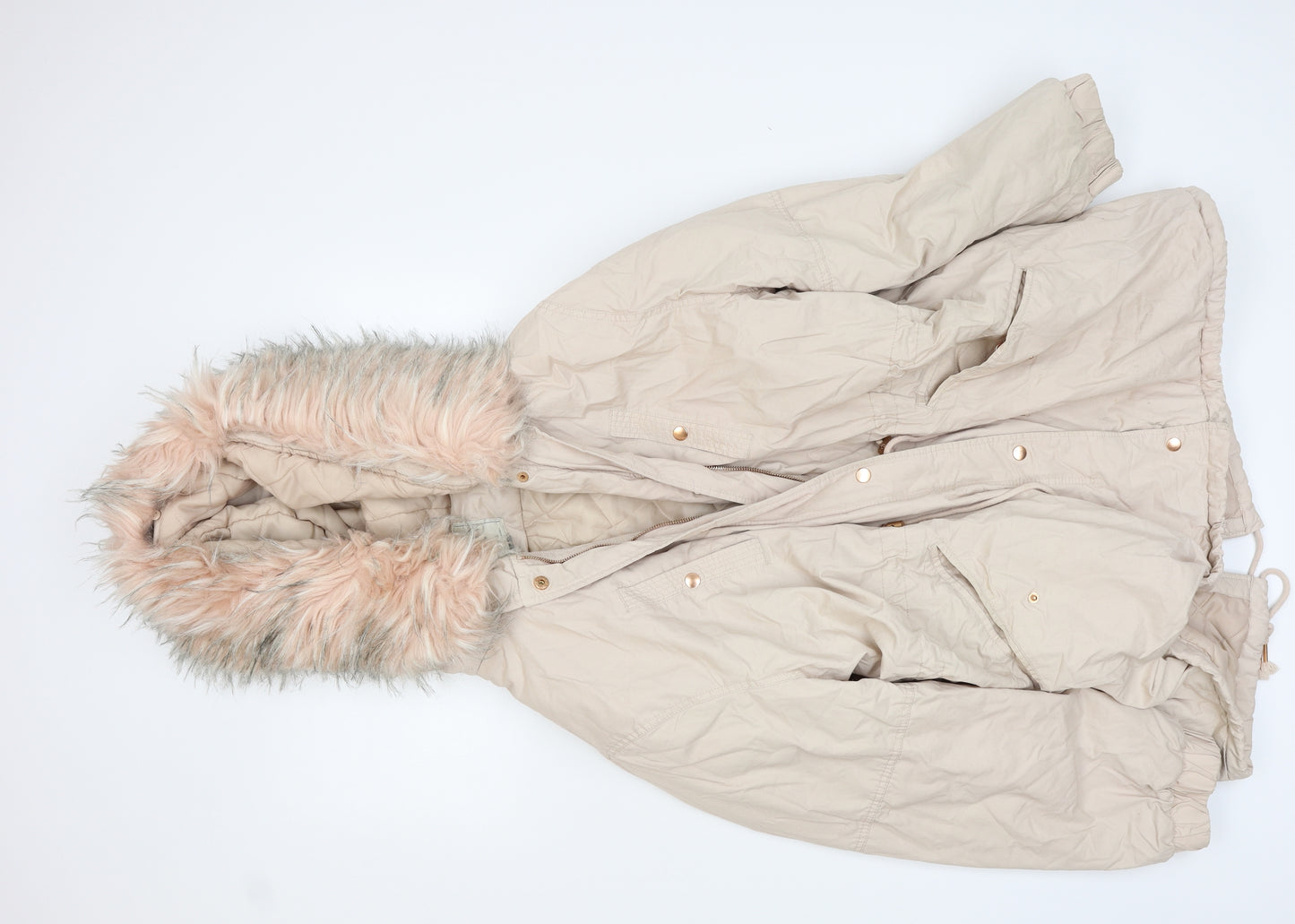 George Womens Pink   Parka Jacket Size 22