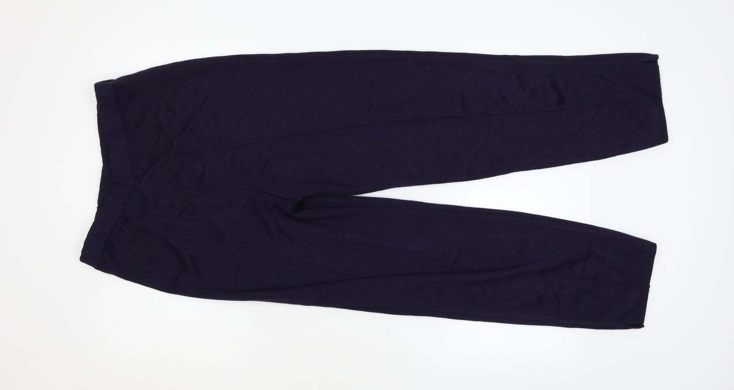 Preworn Womens Blue   Trousers  Size M L27 in