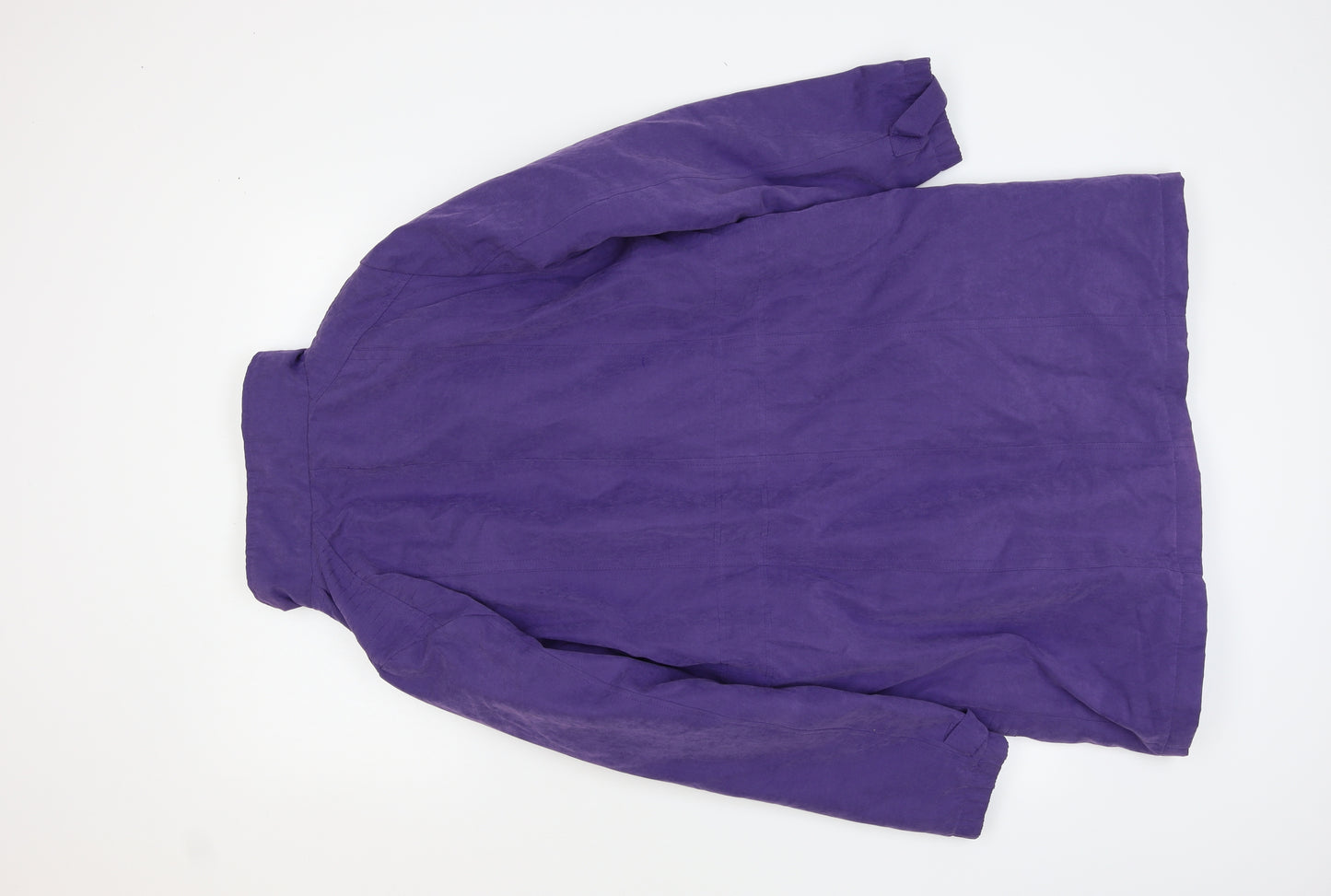 Bonmarché Womens Purple   Parka Coat Size 14
