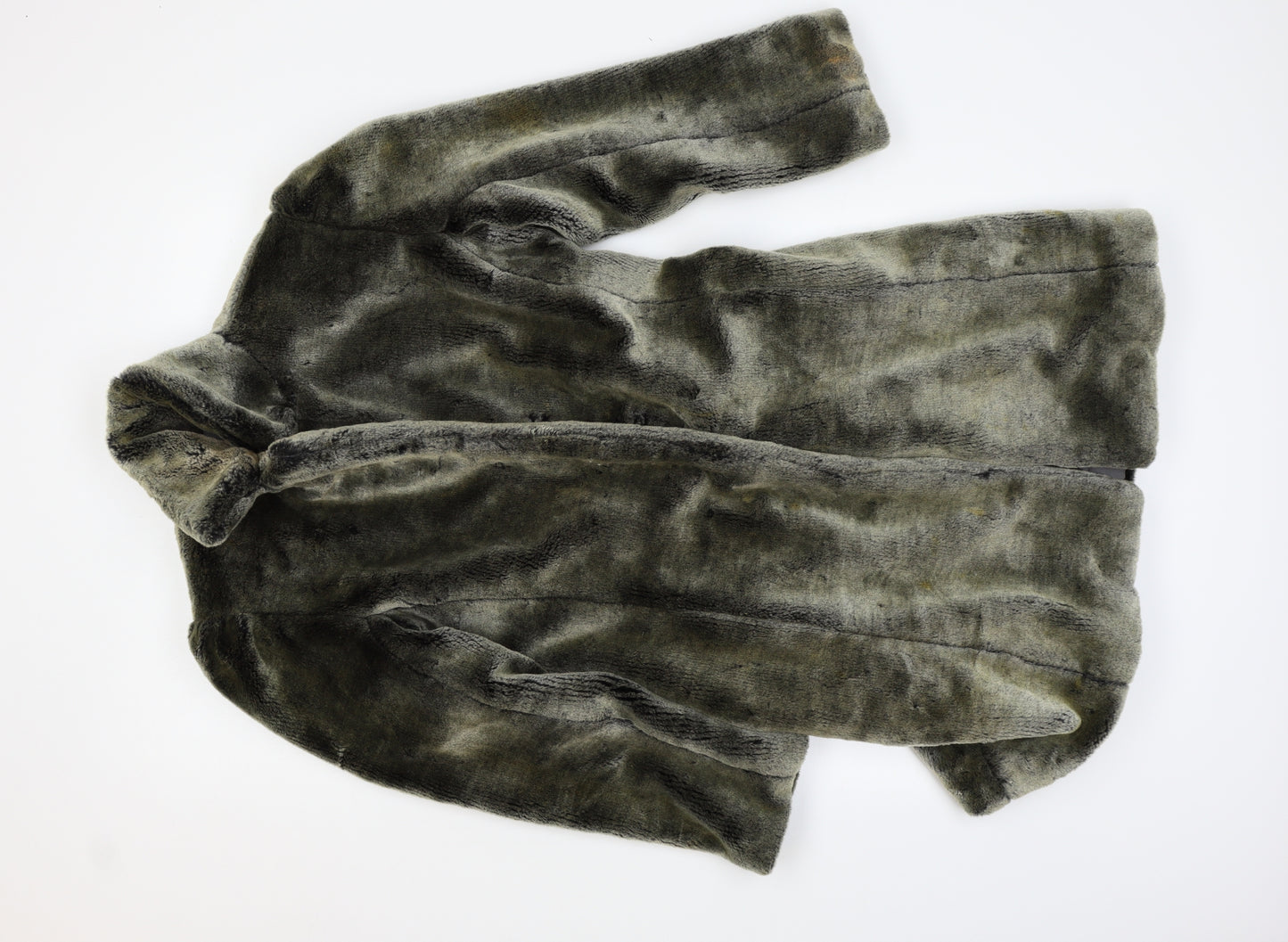 Preworn Womens Green   Overcoat Coat Size S