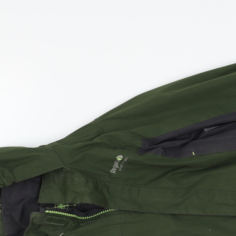 Regatta Boys Green   Jacket  Size 3-4 Years