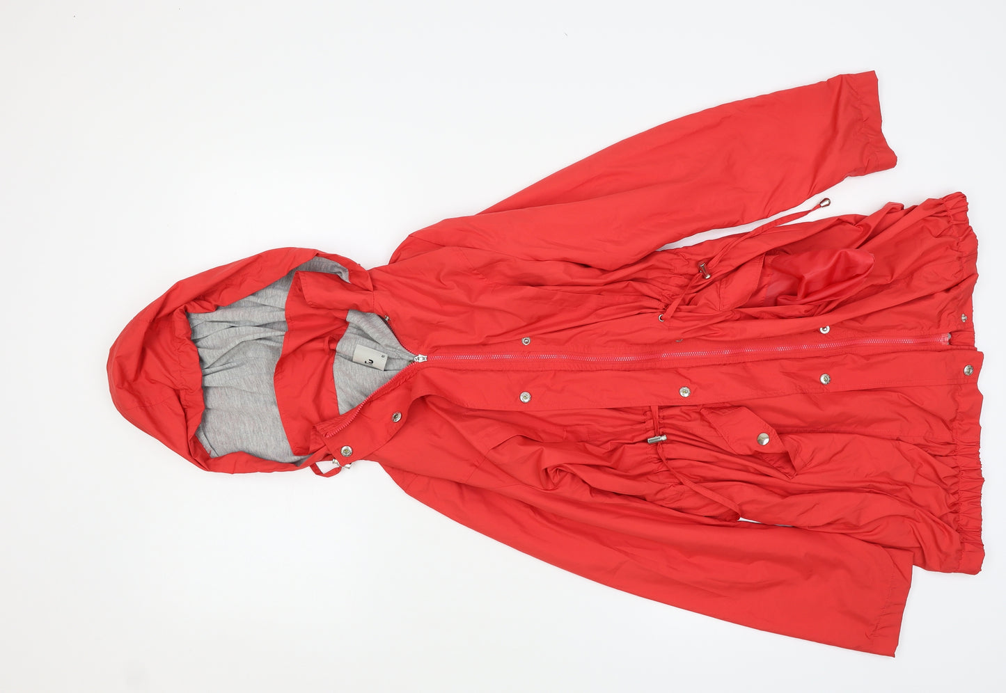 TU Womens Red   Parka Coat Size 12