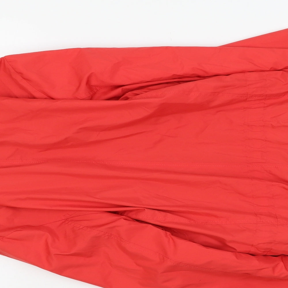 TU Womens Red   Parka Coat Size 12