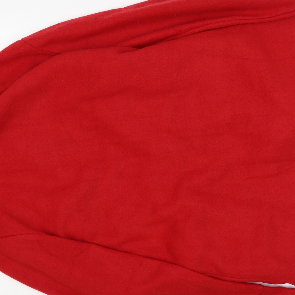 Preworn Womens Red   Overcoat Coat Size 20