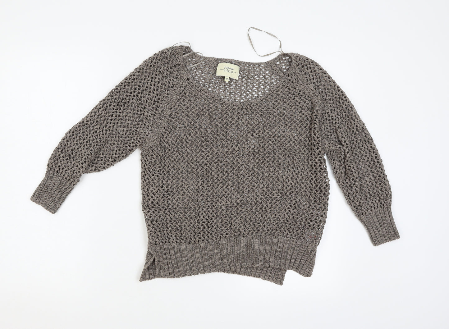 Papaya Womens Green   Pullover Jumper Size 12