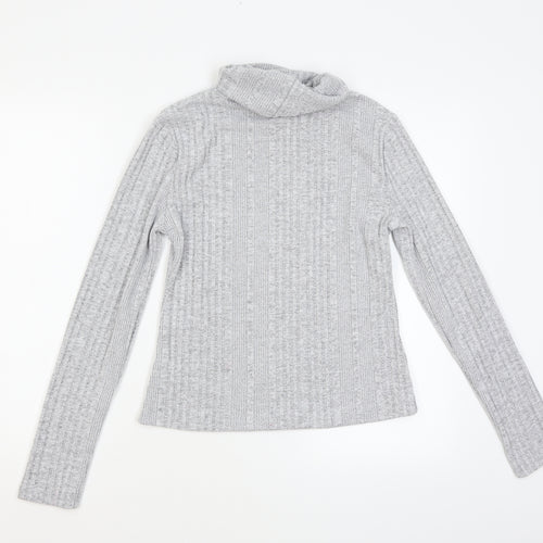 SheIn Womens Grey   Pullover Jumper Size L