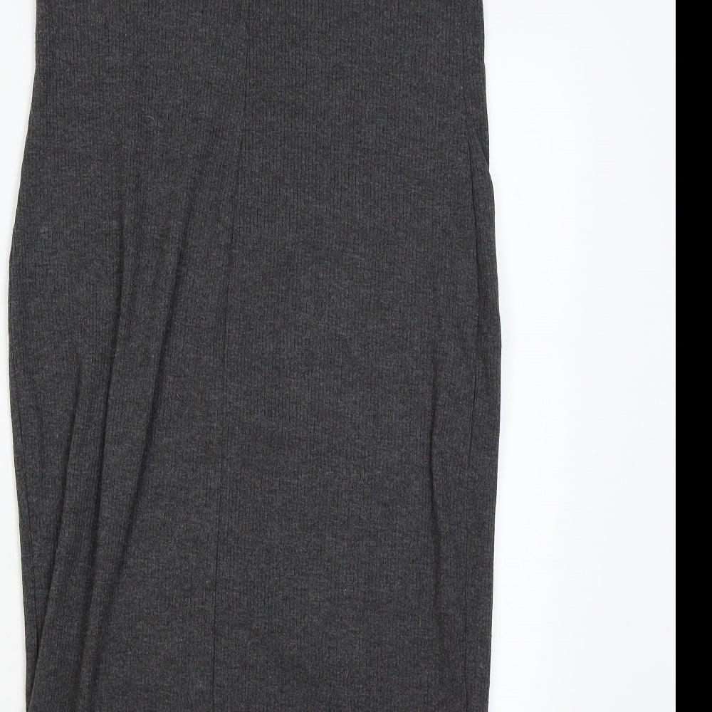 H&M Womens Grey   Bodycon  Size L