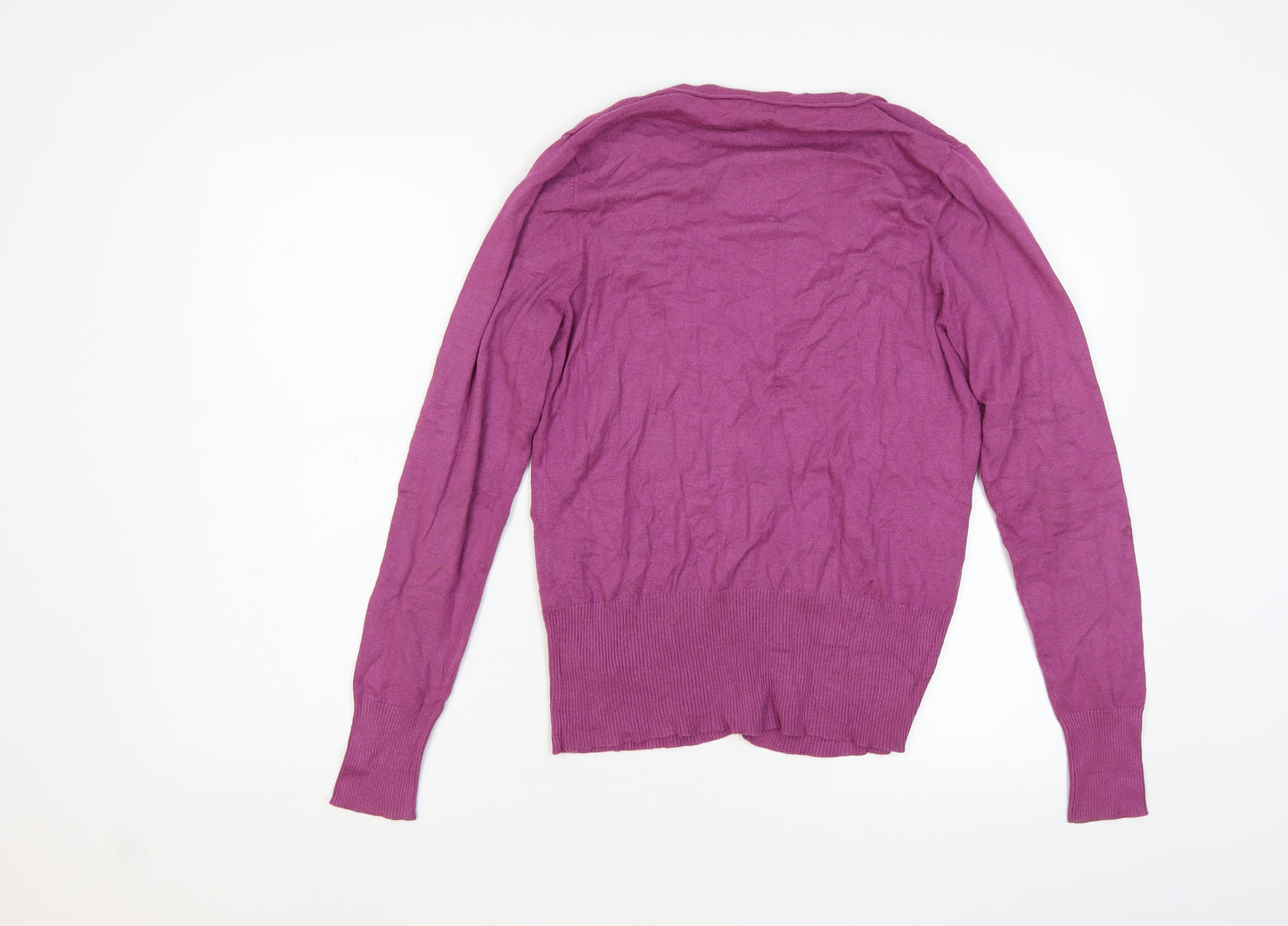 NEXT Womens Purple   Cardigan Jumper Size 14