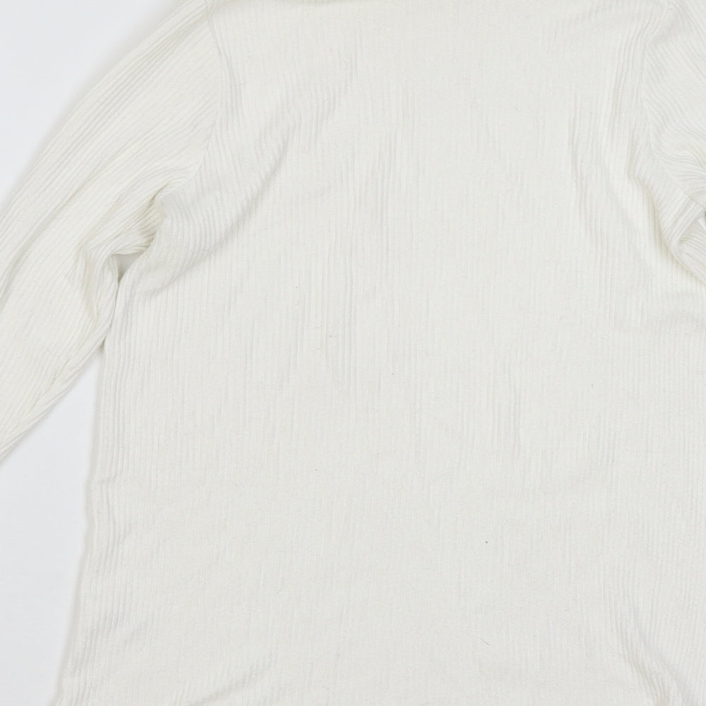 George Womens White   Pullover Jumper Size 14