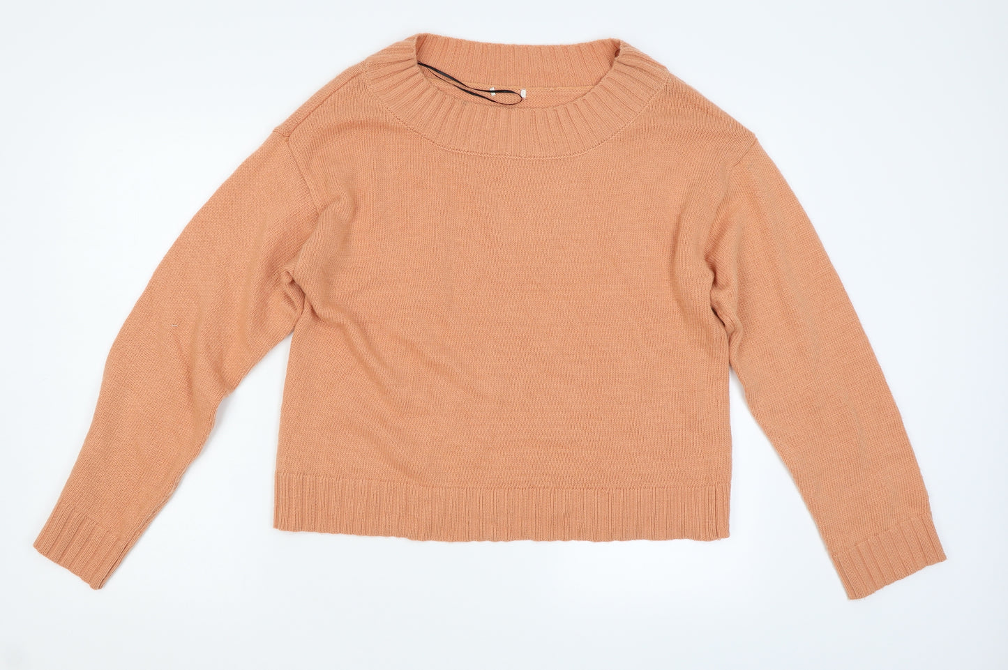 Preworn Womens Orange   Pullover Jumper Size M