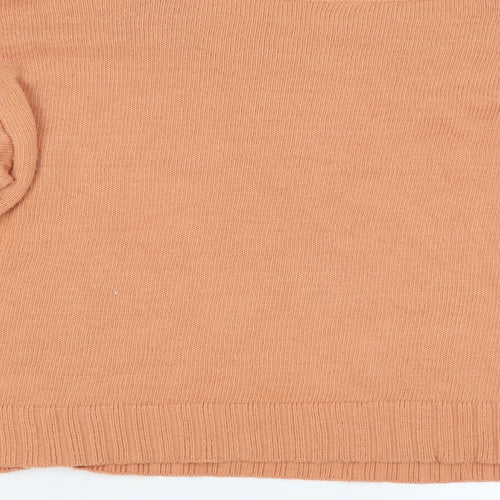 Preworn Womens Orange   Pullover Jumper Size M