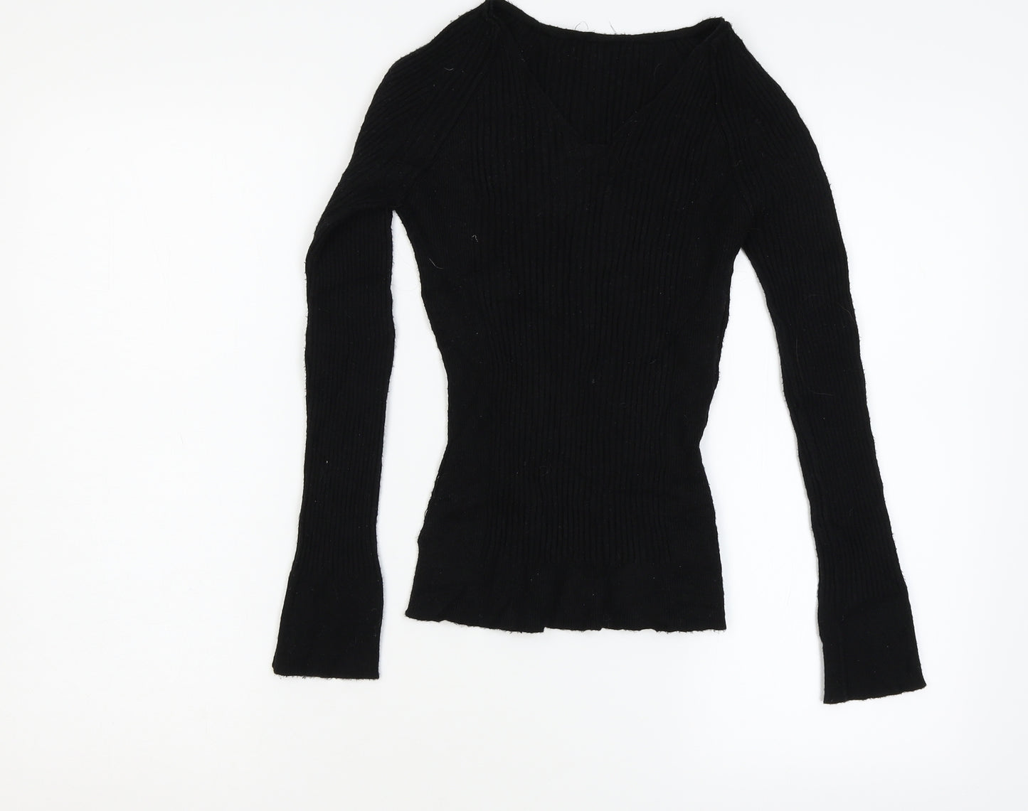 Preworn Womens Black   Pullover Jumper Size S